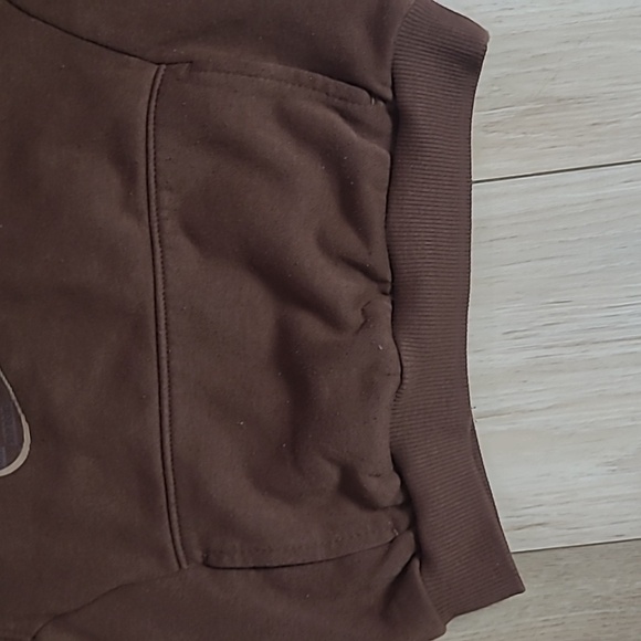 Nike Kids Chocolate Brown Hoodie Size 4t - Picture 4 of 6